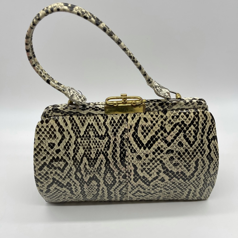 Vintage snake handbag